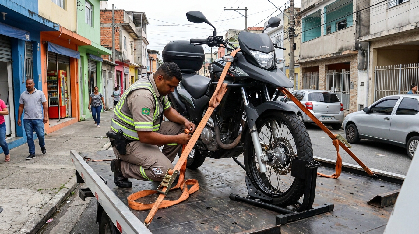 Guincho para Moto em Florianópolis‑SC